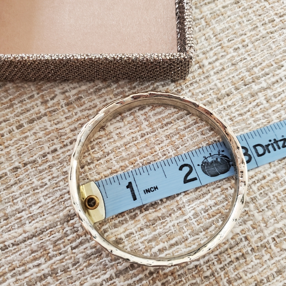 Isreal Sterling Silver Bangle - Picture 8 of 8